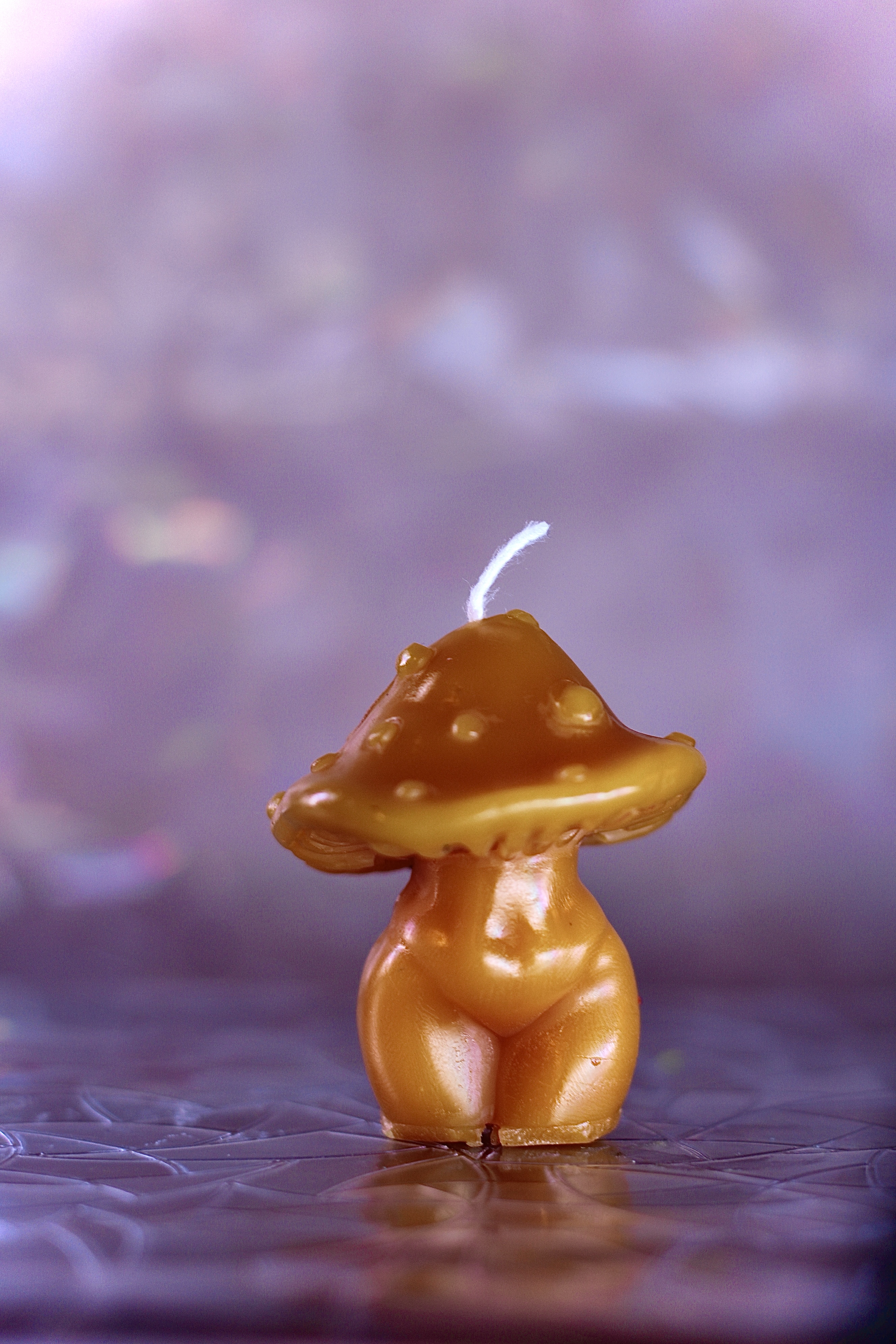 Mini Mushroom Babe Candle