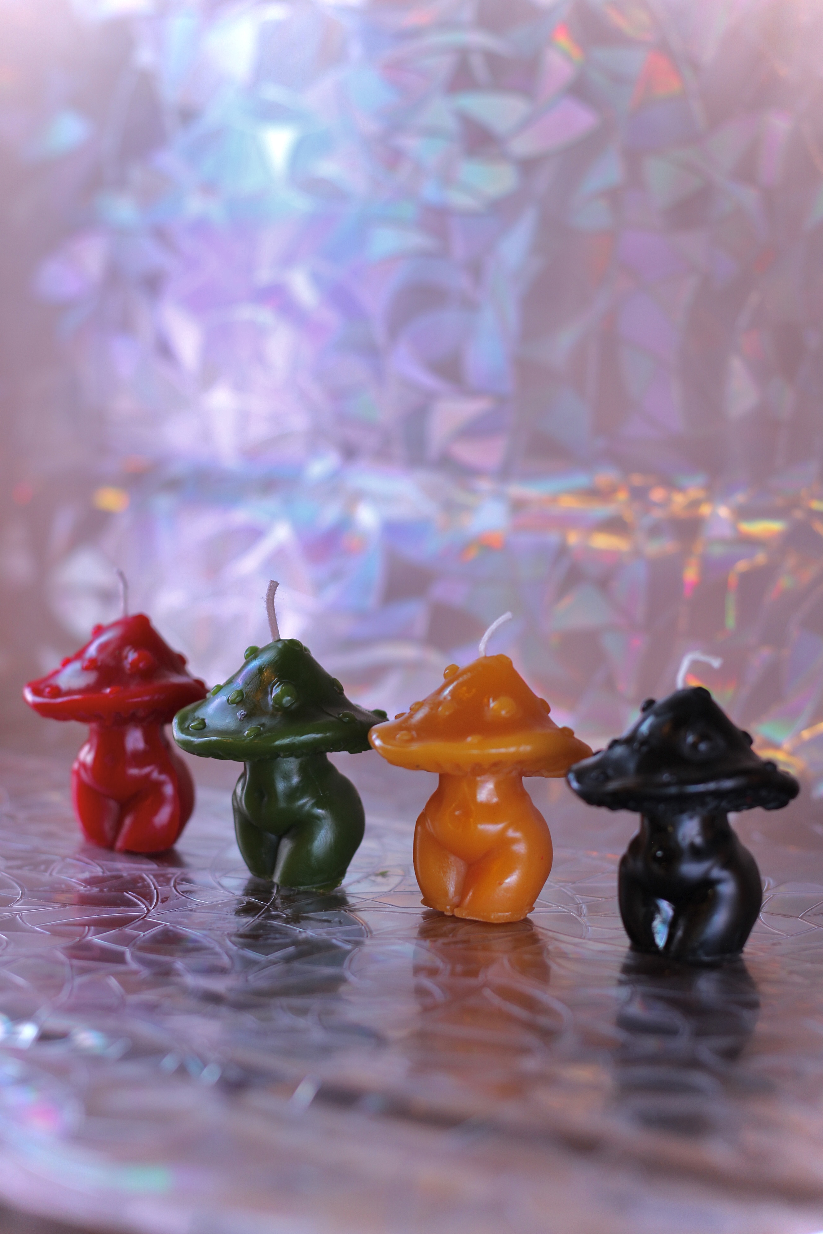 Mini Mushroom Babe Candle